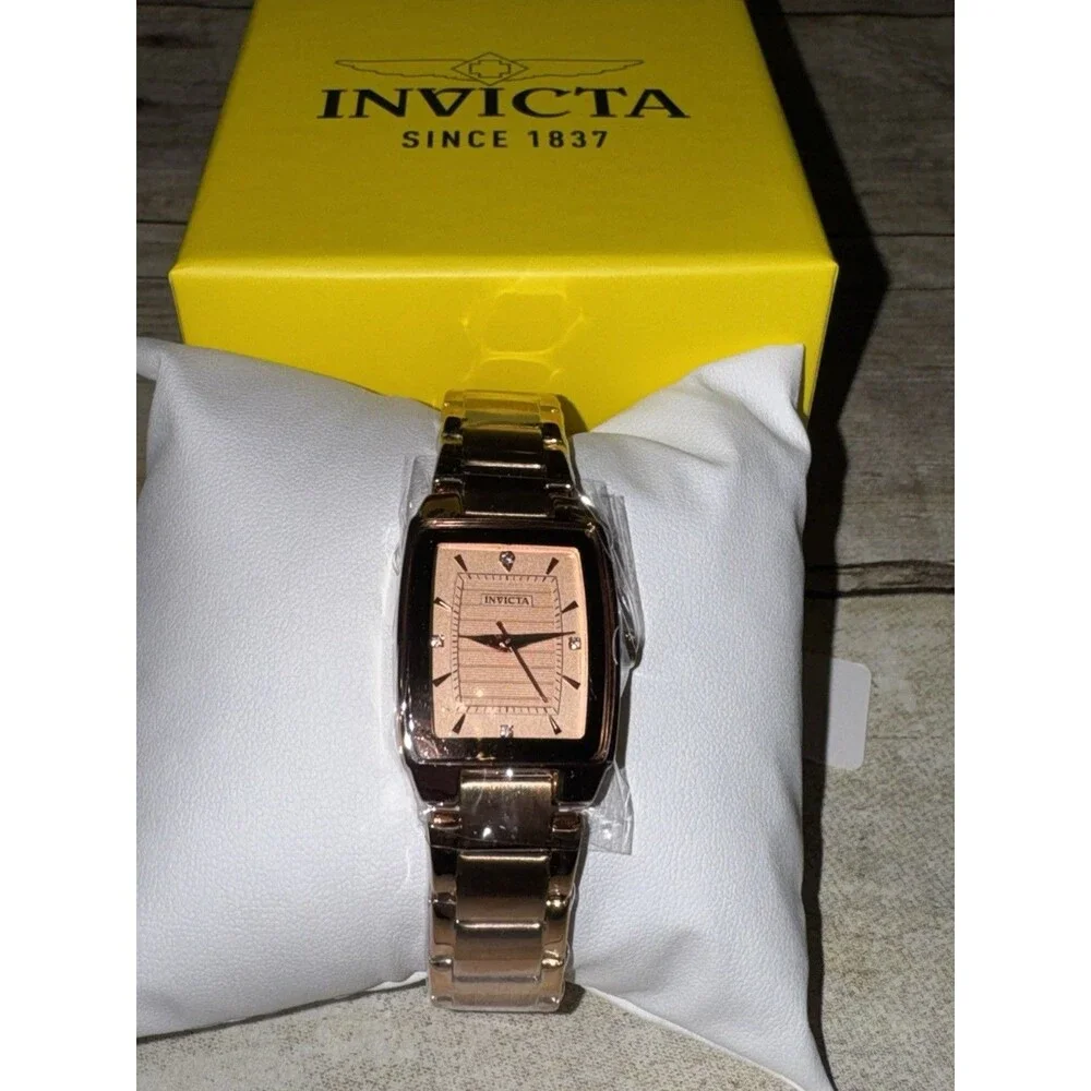 Beautiful & Classy  Invicta Women's Celestial Lady 22.7mm Rose Gold Tone Watch